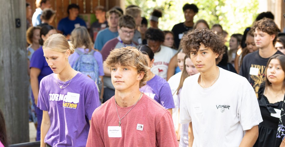 Students at a Concordia Texas summer camp 