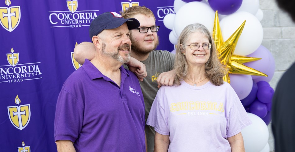 A new family joining the Concordia Texas community