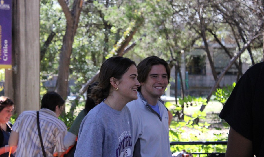 Concordia University Texas students enjoying the Latin America Market