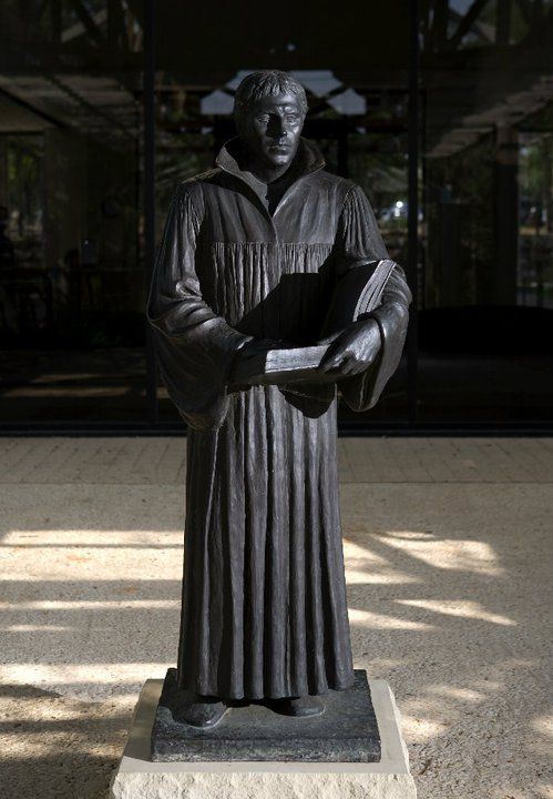 Concordia Martin Luther statue