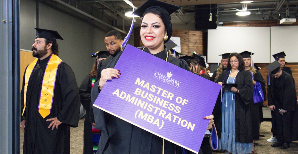 A graduate of Concordia's Master of Business Administration