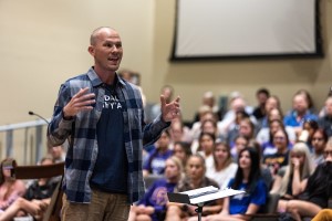 Pastor Jake in Chapel