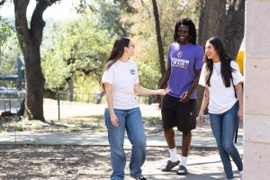 A group of students at Concordia Texas