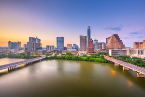 Austin city skyline