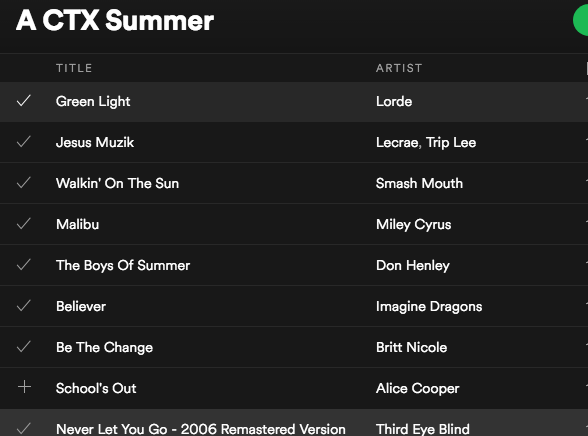 A CTX Summer