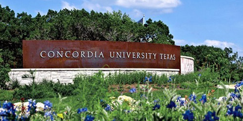 Concordia University Texas entrance