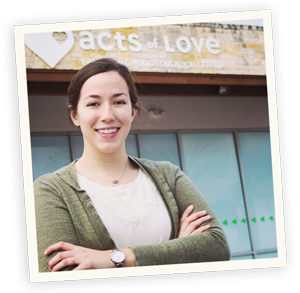 Katie Evans loves to serve people and continues to serve after graduation
