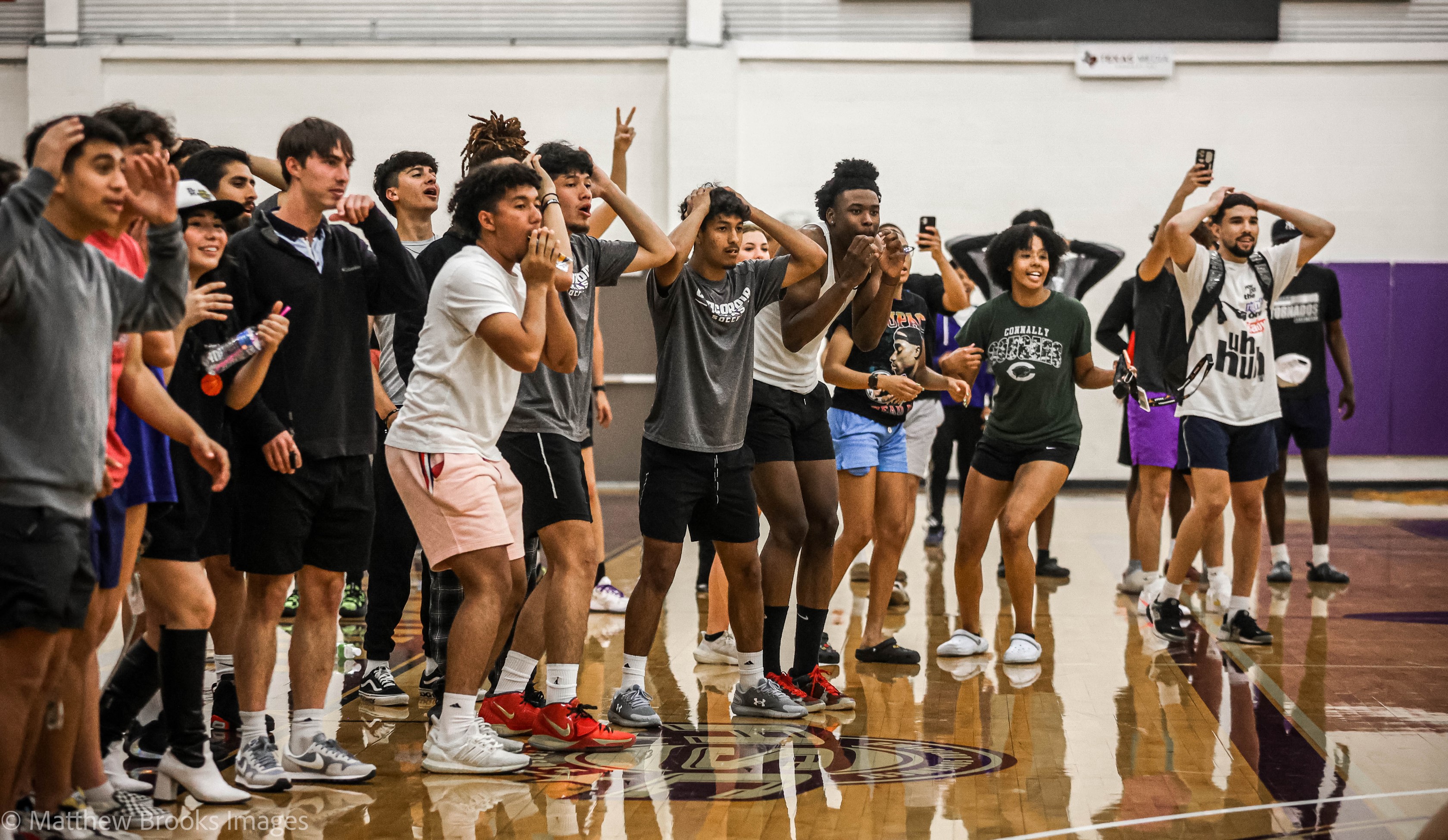 Intramural Basketball game